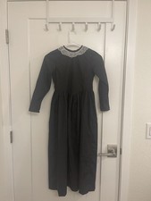Vintage Handmade Black Dress Costume Goth Punk Whimsey Goth Girls
