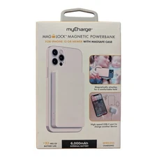 C5. MyCharge Maglock Magnetic Powerbank For iPhone 12/Newer With Magsafe Case