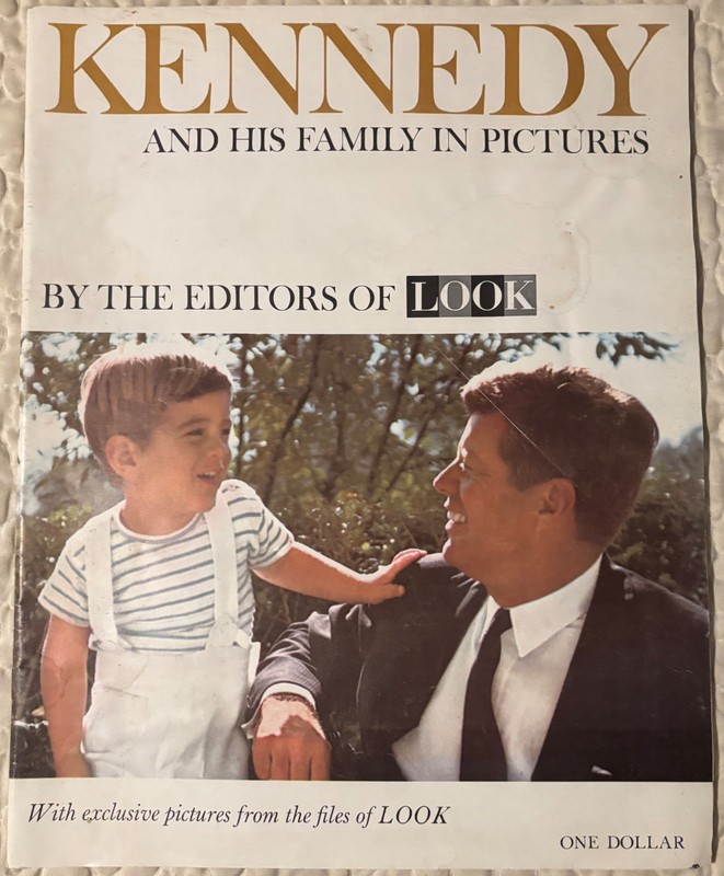 5  60's MAGAZINES LIFE/LOOK JFK JOHN F KENNEDY & FAMILY THEMED - 1 OSWALD 1 TED
