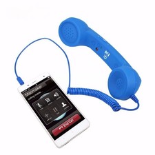 3.5mm Retro Radiation Proof Telephone Handset Phone Receiver for Mobile Phone