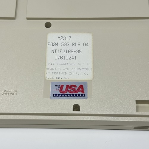 Vintage Northern Telecom Meridian M2317 NT1F21AB-35 Telephone - Picture 13 of 18