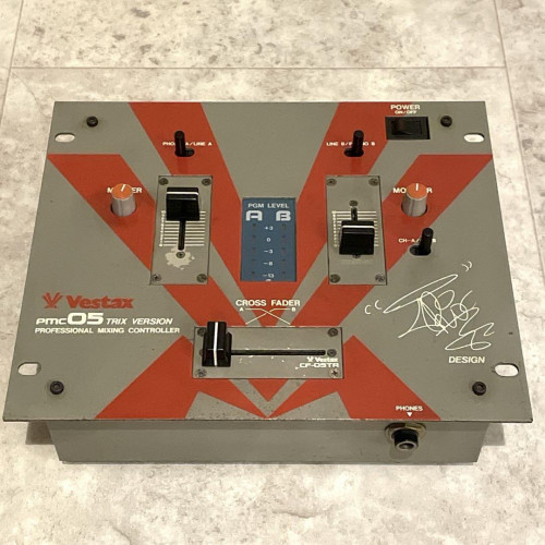 ピース✌️ Vestax PMC-05 TRIX version DJ Mixer Professional Mixing Controller