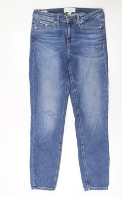 Calvin Klein Jeans Damen Blau Größe 12 Skinny Stretch Denim