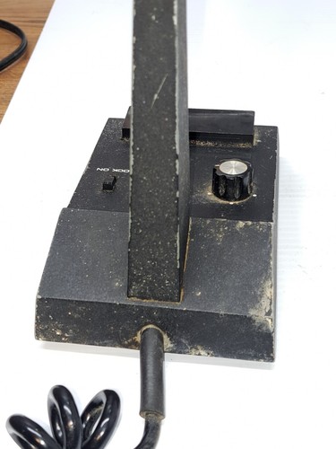 VINTAGE TURNER SUPER SIDEKICK DESK MICROPHONE UNTESTED - Zdjęcie 9 z 15