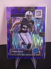 2022 Panini Donruss Optic - Rated Rookie Zamir White #234 Purple Shock Prizm