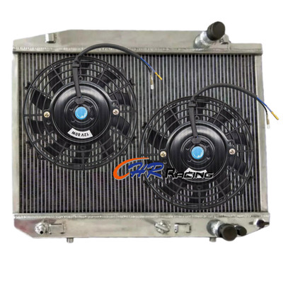 Radiator+Fan for 1981-1991 Mercedes-Benz S-Class W126 380/420/500/560 SE/SEL/SEC
