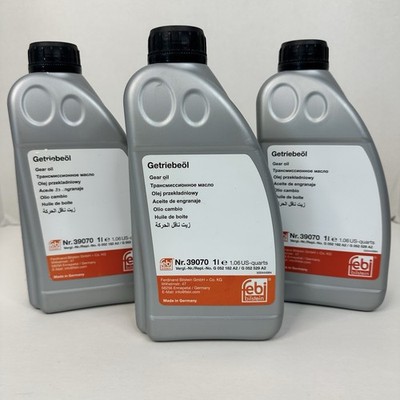 3x Dual Clutch Transmission Fluid (DCTF-1) FEBI G052529A2 for Audi VW 3x 1 Liter