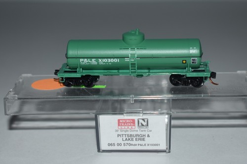 Spur N MTL Pittsburgh & Lake Erie 39' Single Dome Tank Car 103001 C54873 | Zustand: Used