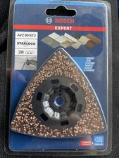 Bosch Multitool Starlock EXPERT Sanding Grout Removal Plate AVZ 90 RT2 Carbide