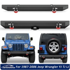 Front Or Rear Bumper For 1987-2006 Jeep Wrangler Tj Yj Lj W 2 Hitch Receiver Front Or Rear Bumper For 1987-2006 Jeep Wrangler Tj Yj Lj W 2 Hitch Receiver