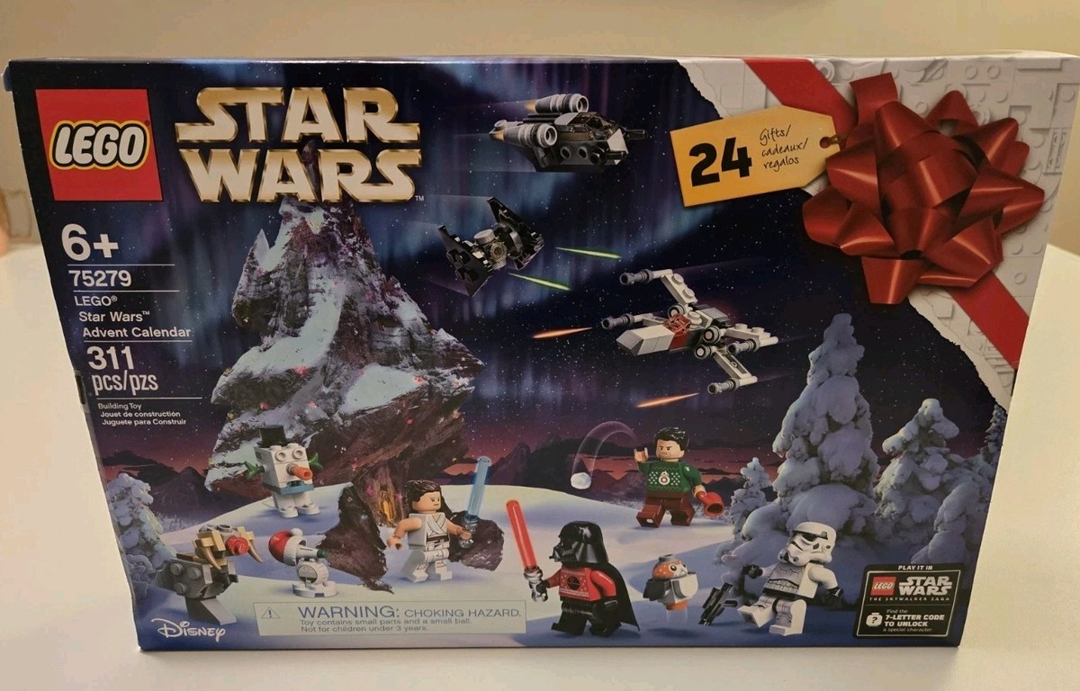 LEGO (75279) Star Wars Advent Calendar 2020 - open box - subs for