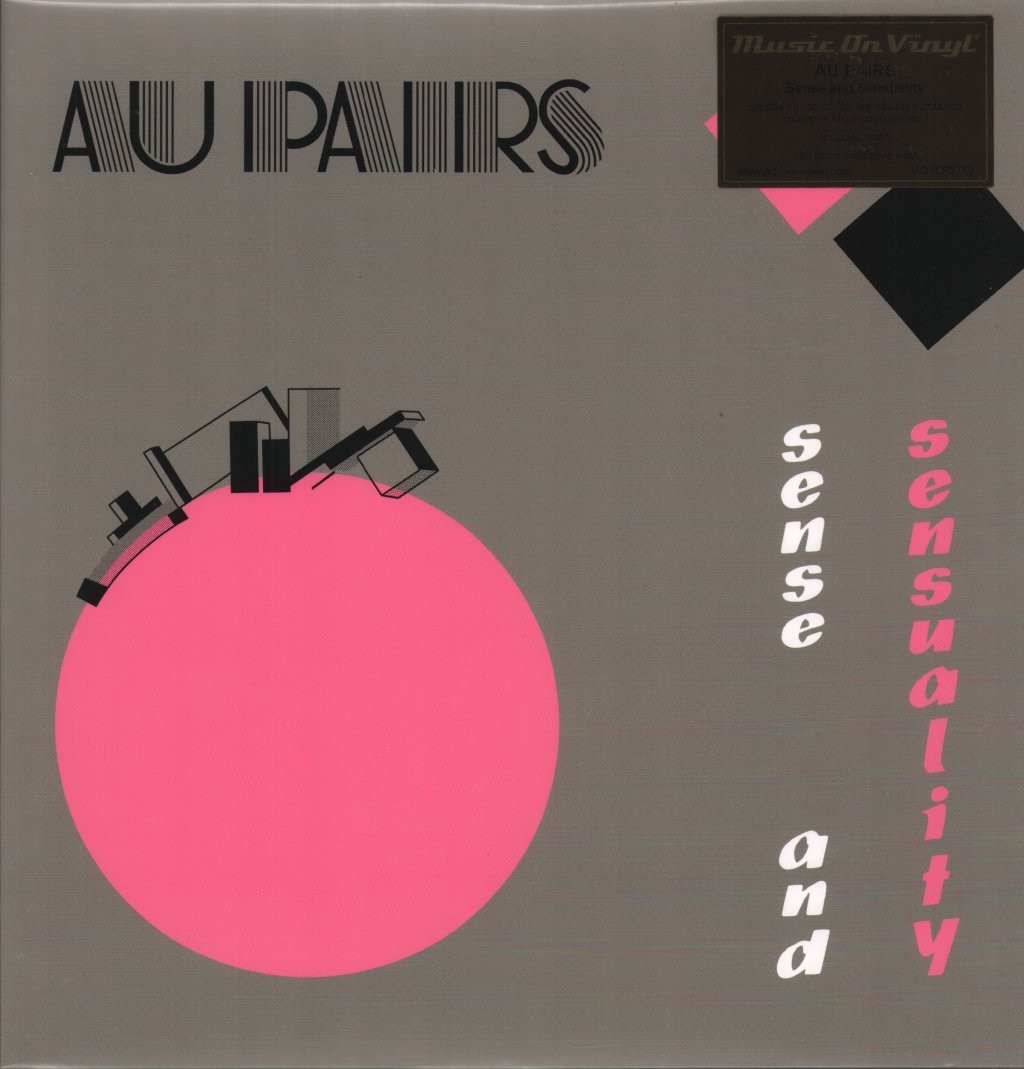 Au Pairs Sense and Sensuality LP vinyl Europe Music On Vinyl 2025 Limited