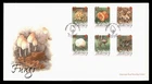 DR WHO 2004 ALDERNEY GUERNSEY FDC FUNGI MUSHROOM CACHET COMBO w29672