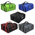 Heavy Duty Pizza Delivery Bag 4x16” Box Fully Insulated Waterproof Takeaway