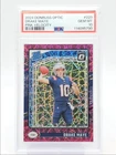 DRAKE MAYE 2024 DONRUSS OPTIC RATED ROOKIE PINK VELOCITY RC /80 PSA 10 Q4214