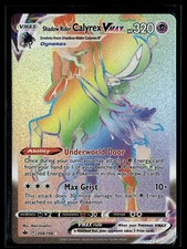 Shadow Rider Calyrex VMAX 204/198 Rainbow Rare Chilling Reign Pokemon Holo NM on eBay