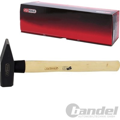 KS TOOLS SCHLOSSERHAMMER SCHLOSSER HAMMER 1000g FÄUSTEL HOLZSTIEL STIELSCHUTZ