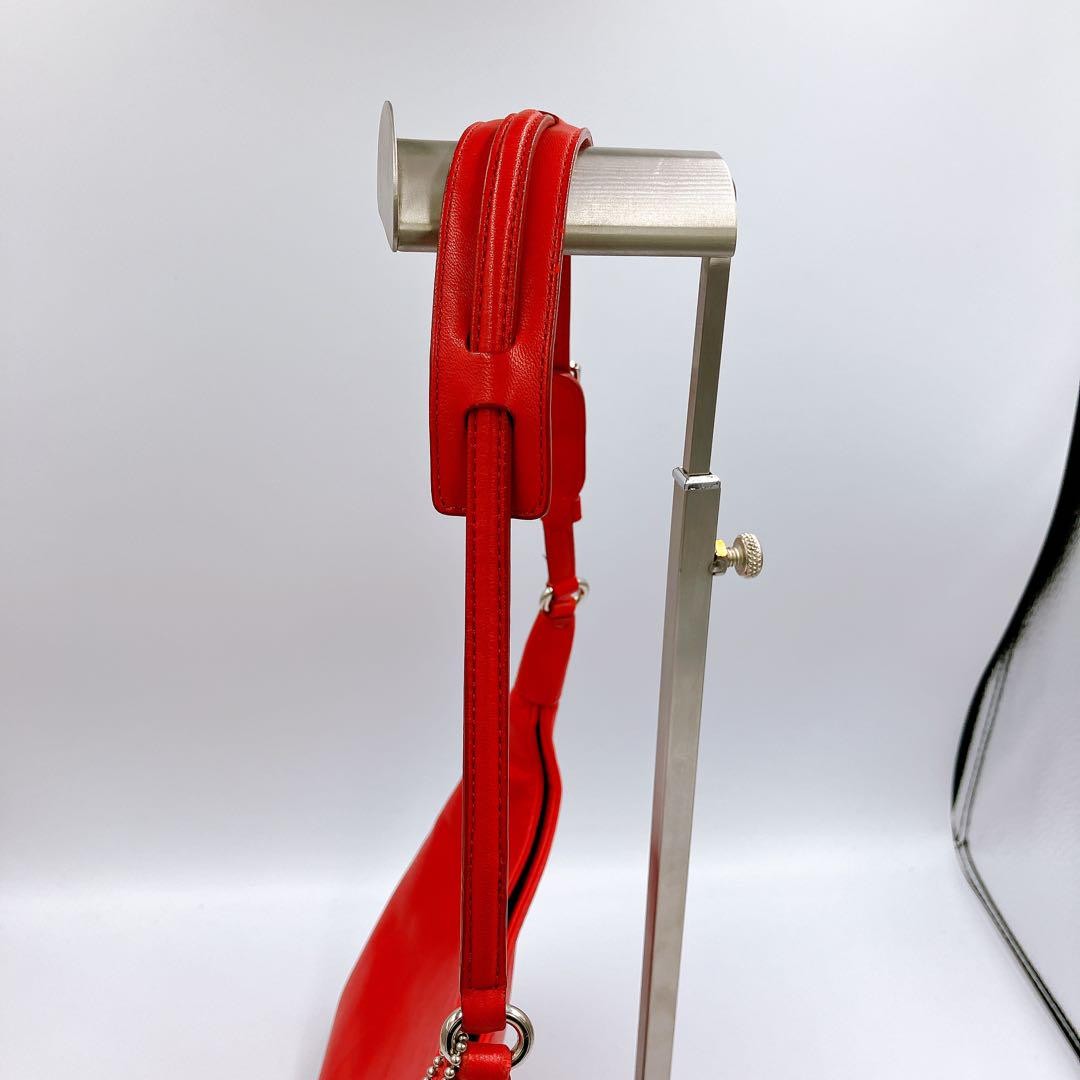 COACH Old 8312 Red Ergo One Shoulder Bag | eBay