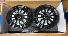 As-is DS18 NXL8BK 375 W Max 8" 2-Way ATV UTV Marine Speakers w/ RGB LED Lights