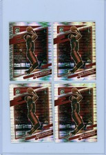💥 4 - BAM ADEBAYO 2021-22 Donruss Optic Silver Pulsar Holo Cards # 148  Heat
