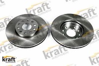 2X Bremsscheibe Kraft 6040450 2 Bremsscheiben Vorderachse Vorne