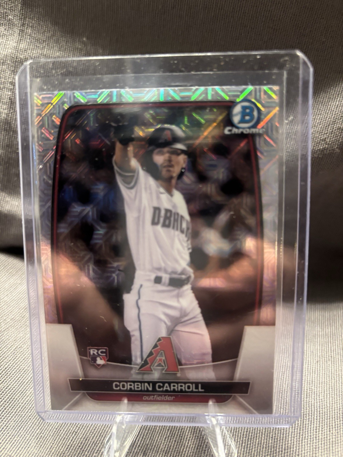 2023 Bowman - Corbin Carroll #73 Chrome Mojo Refractor (RC)