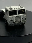Vintage 1979 Mattel Hot Wheels Diecast Flat Nose White Semi Truck Cab / Trailer