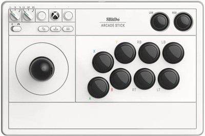 8BitDo Arcade Stick Xbox (lizensiert) PC, 2.4G, USB, programmierbar, 17 Tasten,