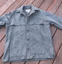 Vintage Filson Single Mackinaw Cruiser Jacket Size XLarge 100% Virgin Wool