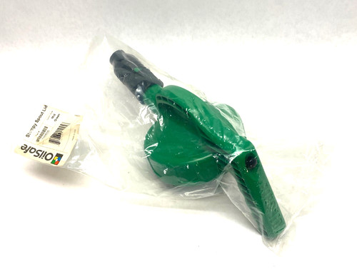 Oilsafe 100505 Wide Stumpy Spout Lid, Mid Green