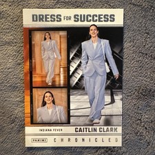 2025 Panini Caitlin Clark Chronicled - Dress For Success Caitlin Clark #70