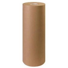 24" 40 lbs 900' Brown Kraft Paper Roll Shipping Wrapping Cushioning Void Fill