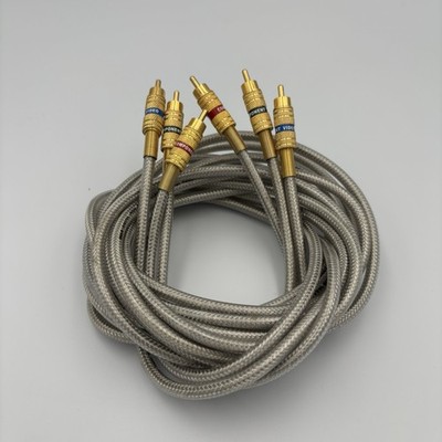 RCA Digital High Performance S-Video / Audio Component Cables 6 ft Gold Ends