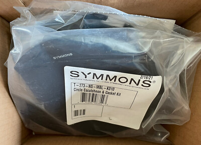 Symmons S-3500-CYL-B-MB-TRM Dia Shower Valve Trim in Matte Black NO VALVE