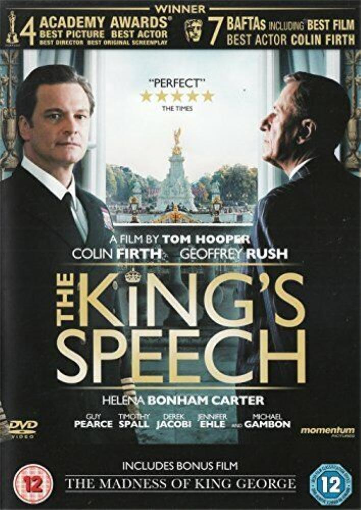 The King's Speech DVD (2011) FREE SHIPPING