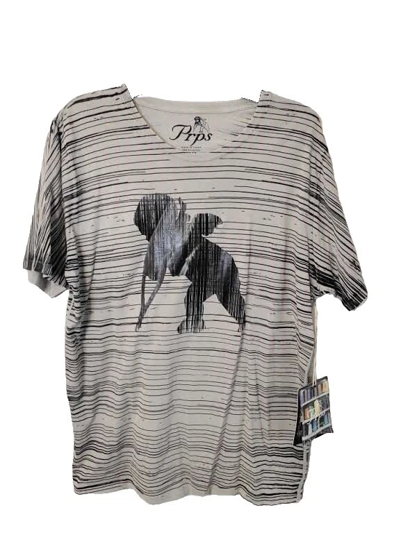 Prps camisetas a rayas para hombres