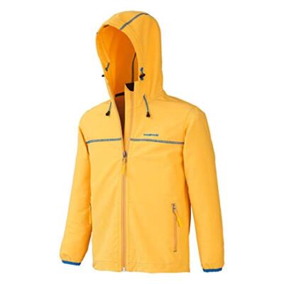 Trango children hooded jacket windbreaker, outdoor sports, VIKO Yellow 4