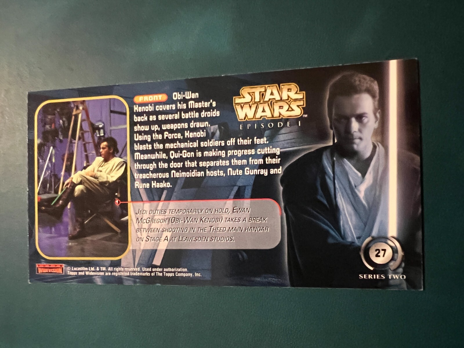 1999 Topps Star Wars Episode I SERIES 1-2 Widevision Complete Your Set U Pick - Picture 225 of 331