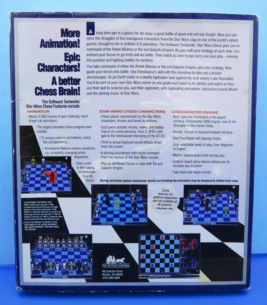 Software Toolworks - Star Wars Chess - 1993 