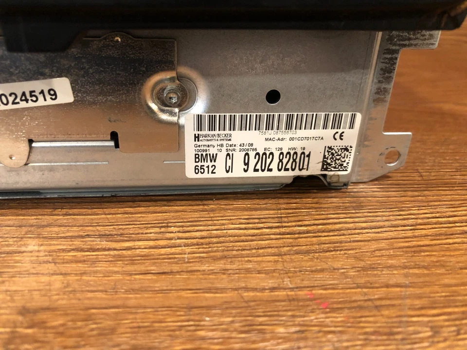 09-13 宝马 E92 E88 E90 M3 328 330 335 导航 CIC HEADUNIT NAV GPS 收音机 原始设备制造商 5 — 第 4/4 张图片