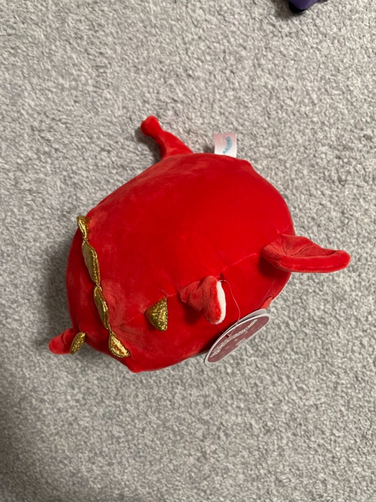 8 Inch SQUISHMALLOWS - Baiden The Dragon With Boba Squishmallow (VERY RARE/HTF)