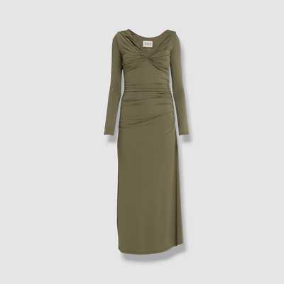 mint green chiffon bridesmaid dresses High Neck Mint Green Chiffon A-line Bridesmaid Dress – Ohmollydress