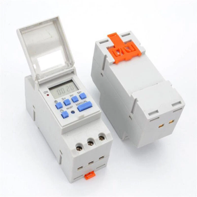12V/24V/110V THC15A AC Digital LCD Weekly Programmable Time Relay Timer Switch