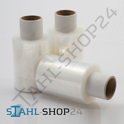 Stretchfolie mini 100mm 150 Meter transparent  17my       20 40 80 Rollen