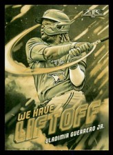 2021 Topps Fire We Have Liftoff Gold Minted  #WHL-18  Vladimir Guerrero Jr.