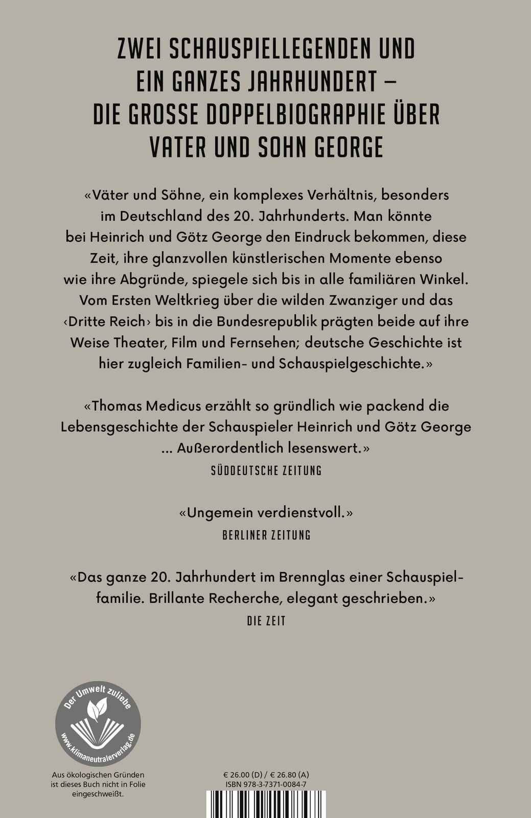 Thumbnail - Thomas Medicus / Heinrich Und Götz George