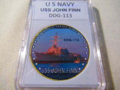 US NAVY - USS JOHN FINN (DDG-113) Challenge Coin