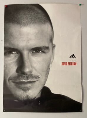 david beckham adidas poster