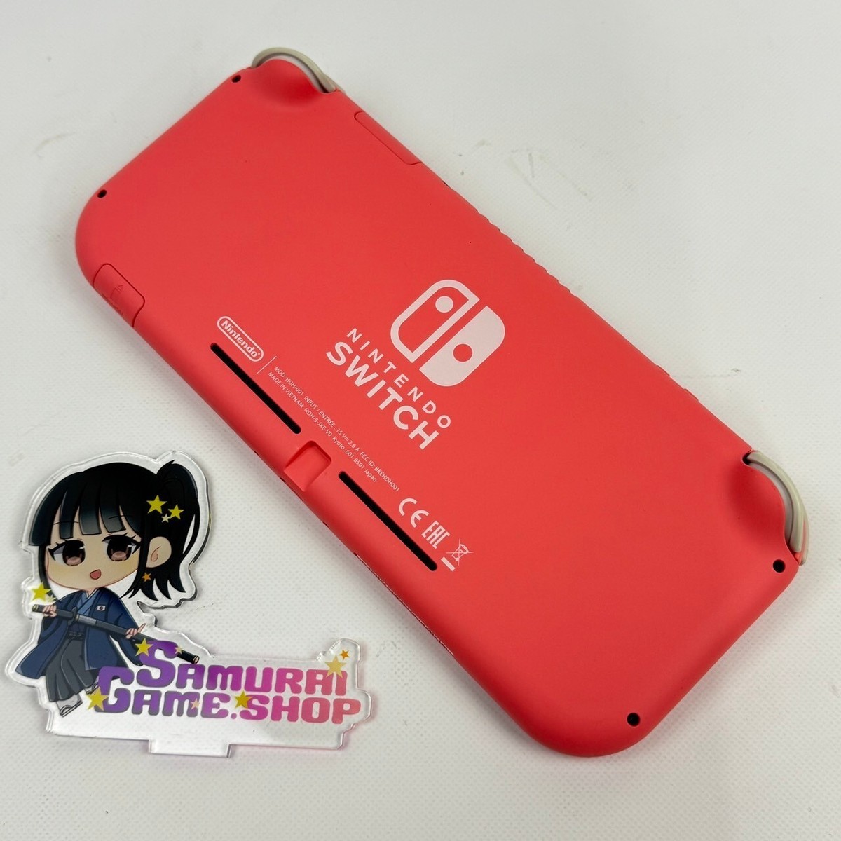 Refurbished Nintendo Switch Lite Coral Pink Console Only Region