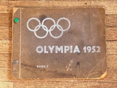 1952 Heuko OSLO HELSINKI Figure Album Complete Card Sticker Olympics